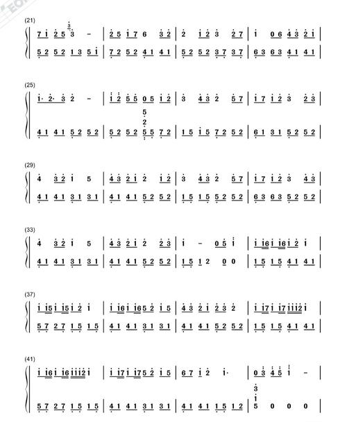 时代少年团《爆米花》简谱_时代少年团_爆米花_简谱_tnt时代少年团