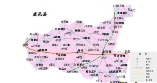 鹿邑县有多少个乡镇