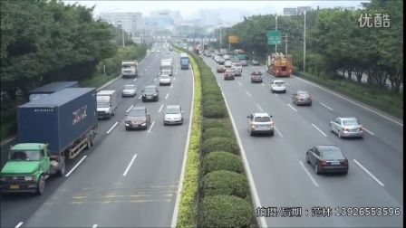 广深公路(g107国道) 深圳市宝安区西乡段 鹤洲人行天桥