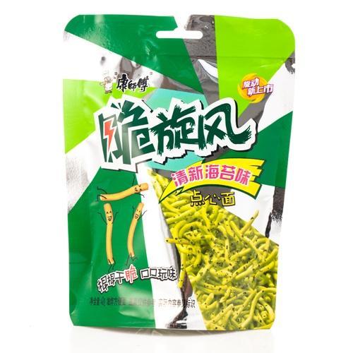 康师傅清新海苔脆旋风点心面40g