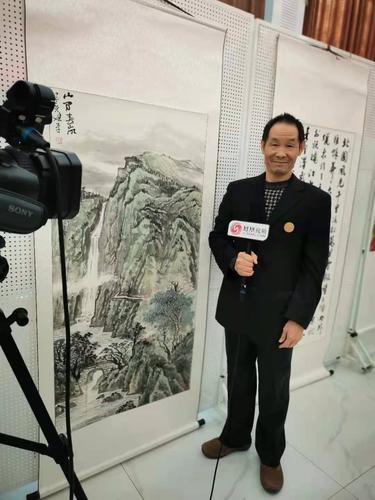 名家艺术联盟王继平作品被企业高价订购,在使团企业艺术交流会上广受