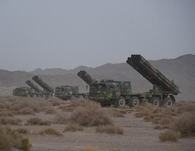 此阵地是导弹部队在机动作战中,离开基地后进入的集结地.