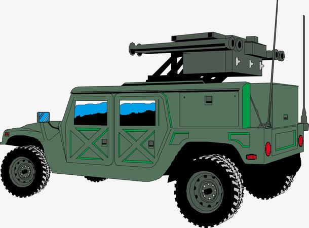 军事吉普战地越野车