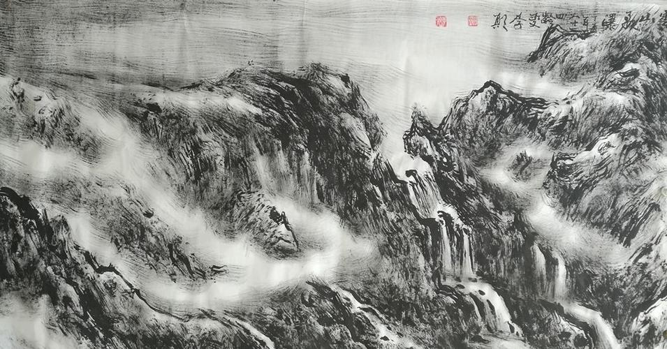 《焦墨大师李颠:不傍一人,独登绝顶》