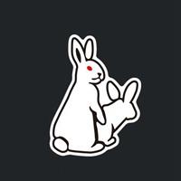 猥琐兔子头像图片大全_微信头像图片大全