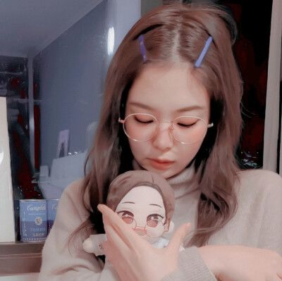 金智妮头像.二传标注堆糖晗昏wink.