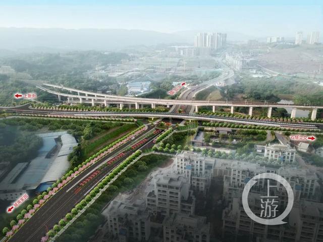 刘家坪立交柏林立交广阳湾一大批交通项目即将开工