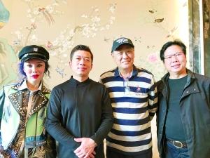 黄文浩)歌手陈星前日在广州举行收徒仪式发布会,正式收服装设计师楼兰