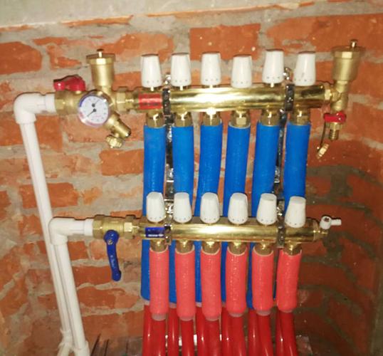 【中享花园7#】家庭采暖系统之模块地暖施工现场图展