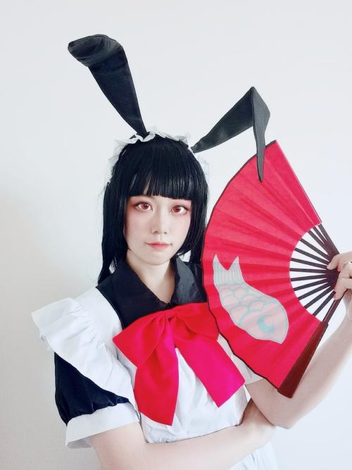 忍者必须死三女仆琳cos试妆