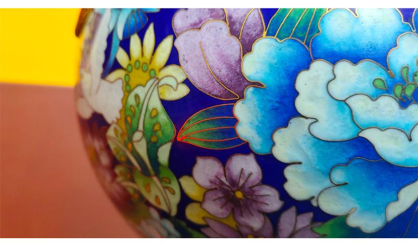 景泰蓝作品中华荣耀尊