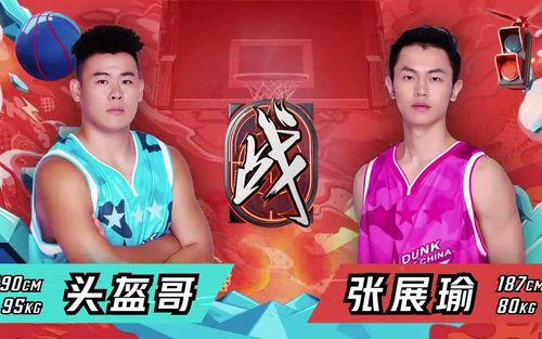 头盔哥vs张展瑜这就是灌篮2