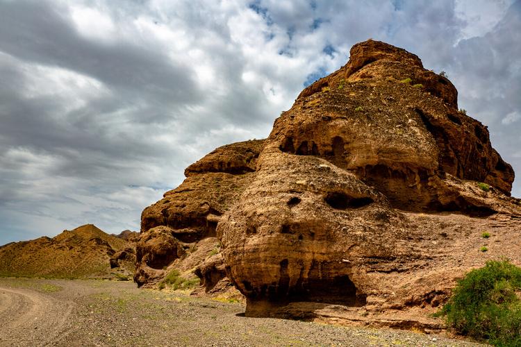 黄河石林景色甘肃省白银市景泰县黄河石林景区