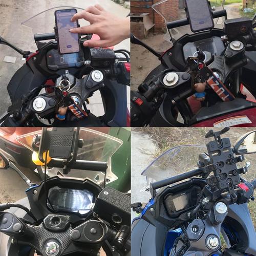 支架摩托车gsx250r手机gsx250改装配件记录仪导航拓展其他摩托车用品