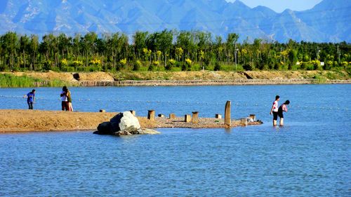 山阴县桑干河湿地公园(沙滩)