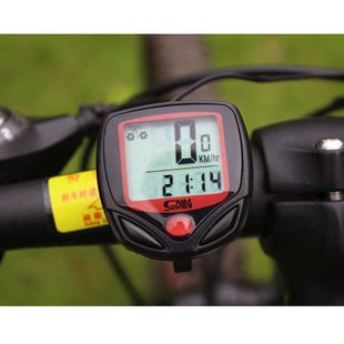 正品顺东sd-548b山地自行车码表 骑行速度测速表里程表自行车计数