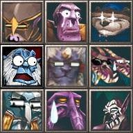 求dota蛋疼集合中的各种英雄的萌头像