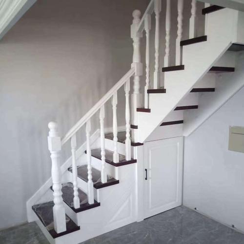 实木楼梯 家装复式楼梯 别墅楼梯 踏步旋转木楼梯 可定制厂家直销