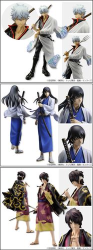 银魂 官网 手办 坂田银时 桂小太郎 高杉晋助