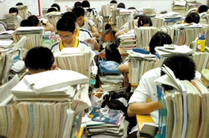 中国学生的烦恼