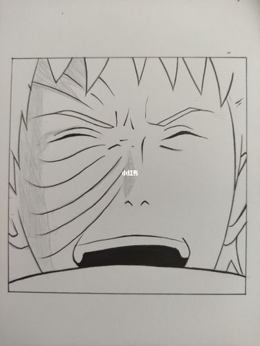 教你画带土_火影忍者_教程_文化_绘画