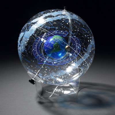 手工制作的三维星相水晶球. 点此购买:$269.95