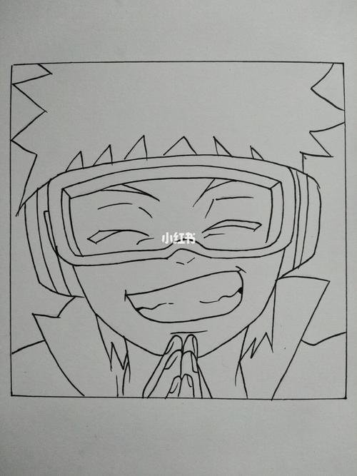 手绘火影|带土[含教程]_火影_手绘_火影忍者影评_绘画