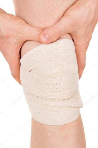 名称:用弹性绷带包扎膝关节