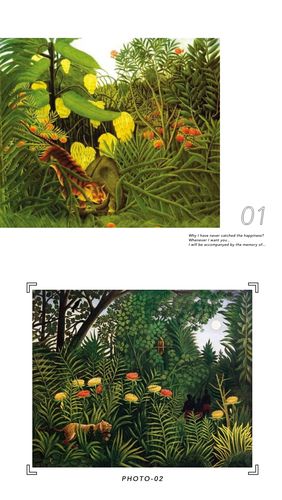 ▼ ▼ ▼ ▼ 极富生机与魔力的热带雨林系列作品是卢梭的代表作,不过