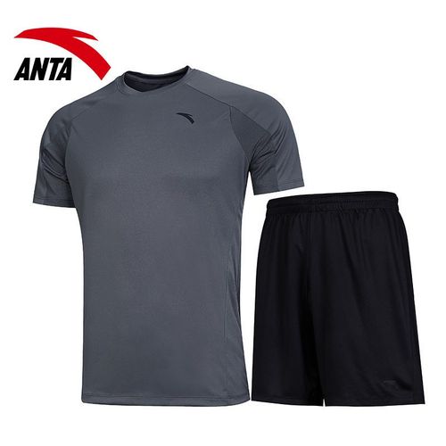 运动套装男夏季健身短袖男士速干衣服跑步宽松休闲运动服胖子大码