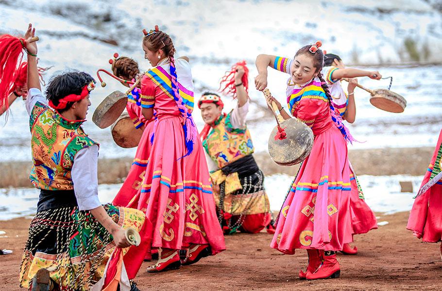 热巴舞 燃烧了青藏高原的生命之舞