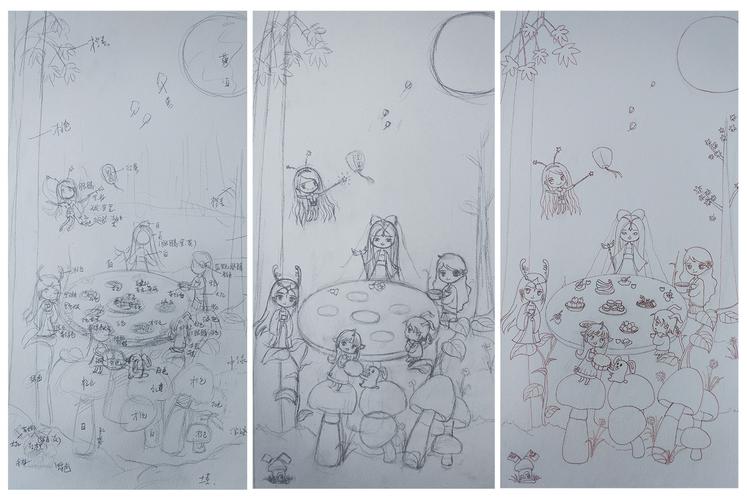 画团圆森林大地上的那群小仙女们今日大团圆啦