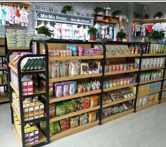 钢木货架服装店货架超市商店货架小卖部货架商店花店货架药店货架