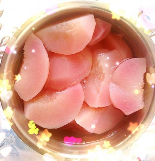 水蜜桃罐头
