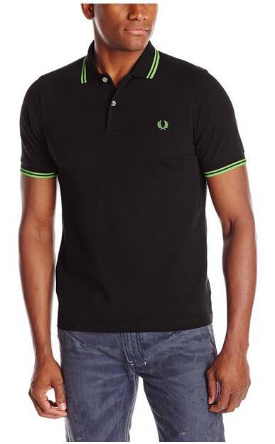 大牌!fred perry twin-tipped 男士全棉polo衫