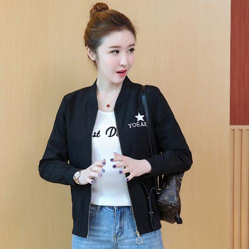 夺魅春秋外套女百搭休闲短款2020新款潮韩版上衣宽松ins夹克视频