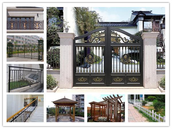 烟台庭院铁艺大门质量怎么样