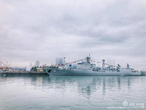 116石家庄号驱逐舰
