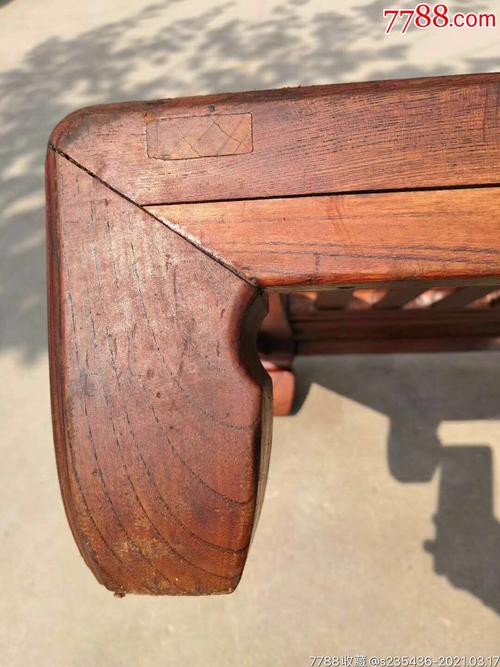 清代榉木脚踏完整包老品相一流纹理清晰漂亮坚固无松动无修源头货