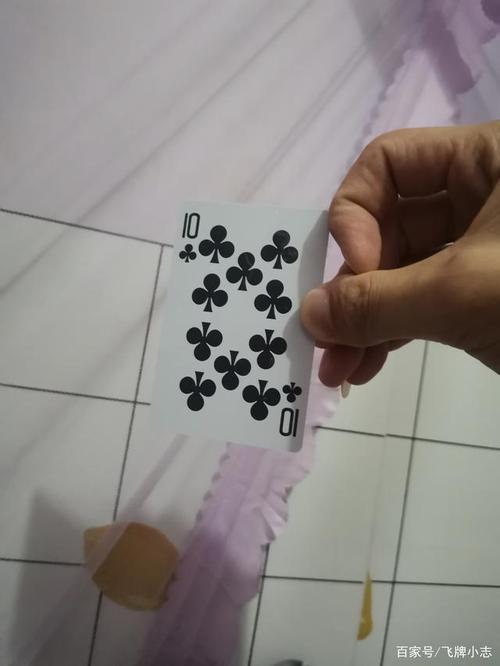 教你学会超帅的弹指飞牌