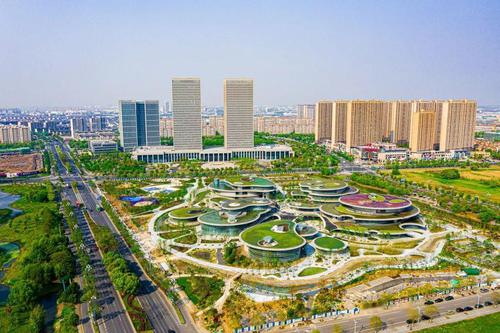 高清大片张家港新地标