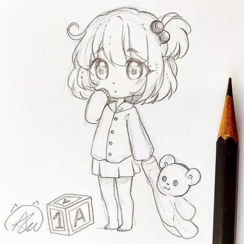 这么多动漫线稿给你临摹!还怕画不好吗?