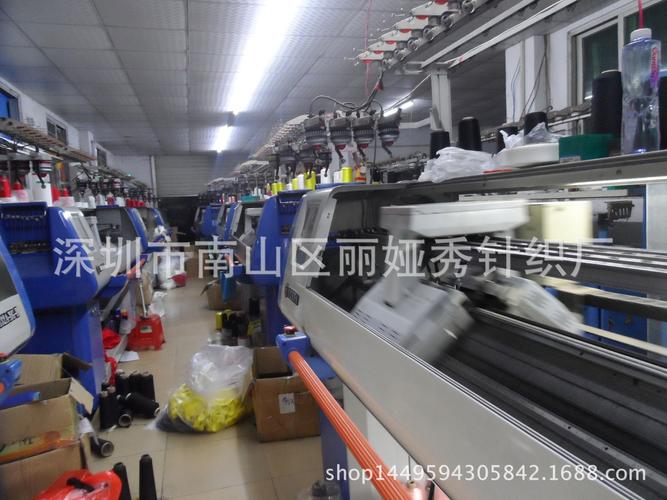 针织罗纹扁机领