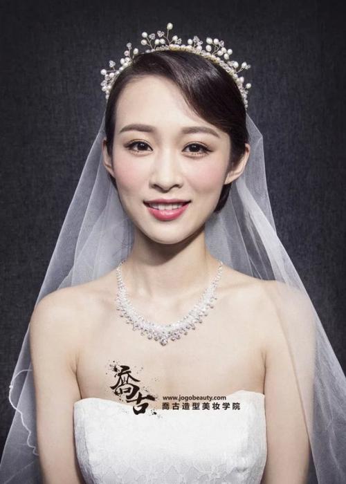 乔古造型新娘跟妆, 广州新娘跟妆,乔古造型美妆学院,广州最好的化妆