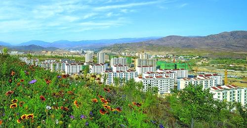 阿勒泰市南区新貌.