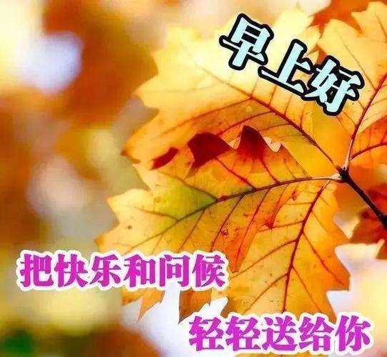 早晨微信群发早上好动态表情图片最漂亮早安问候语动态图片