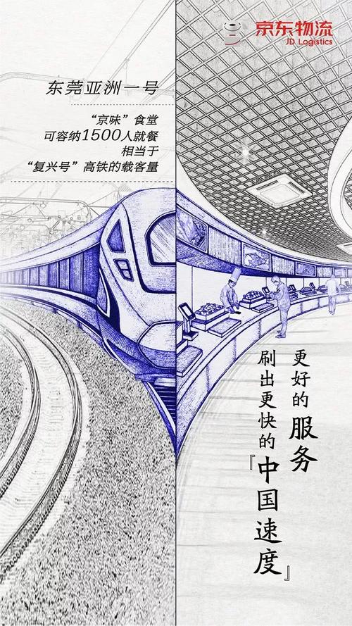 "京味"食堂可容纳1500人就餐,相当于一列 "复兴号"高铁的载客量