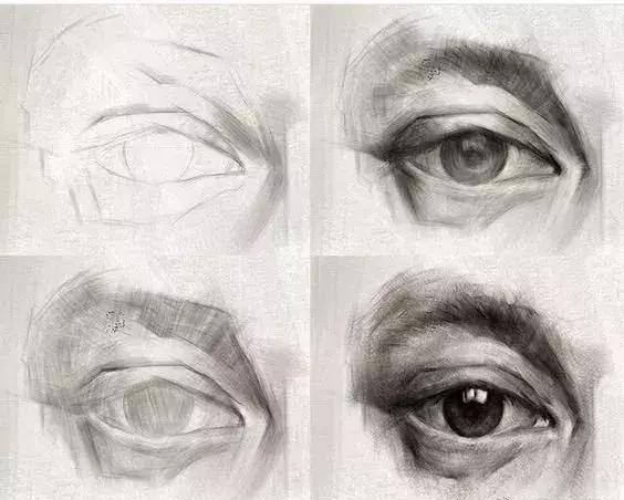 教程100种眼睛的画法素描眼睛基础步骤画法