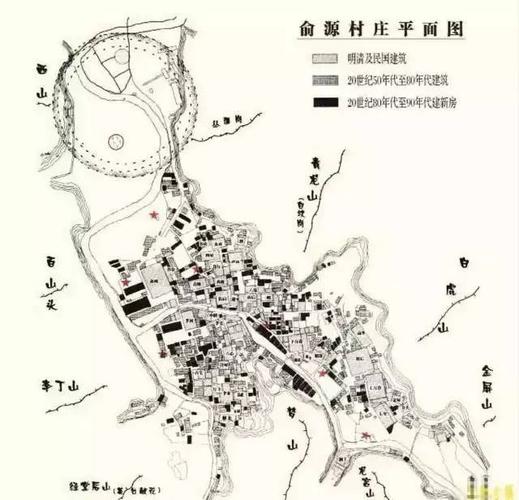 神秘的太极河01俞源村始于南宋时,在松阳任儒学教谕的杭州人俞德过世