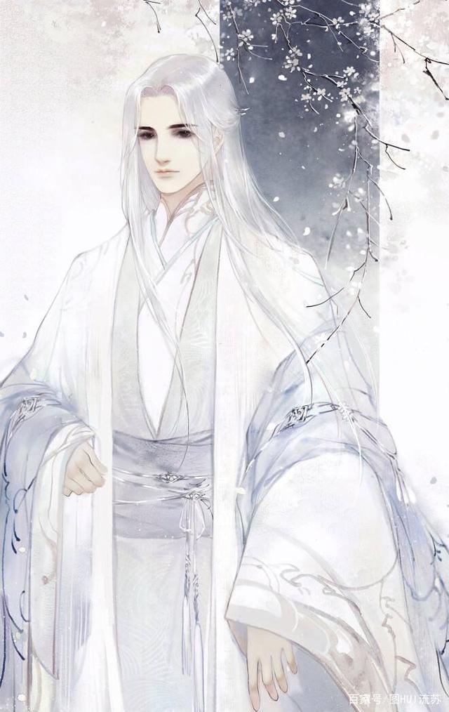 古风白发美男壁纸 他若为你青丝换白发 也不枉我只身走天涯